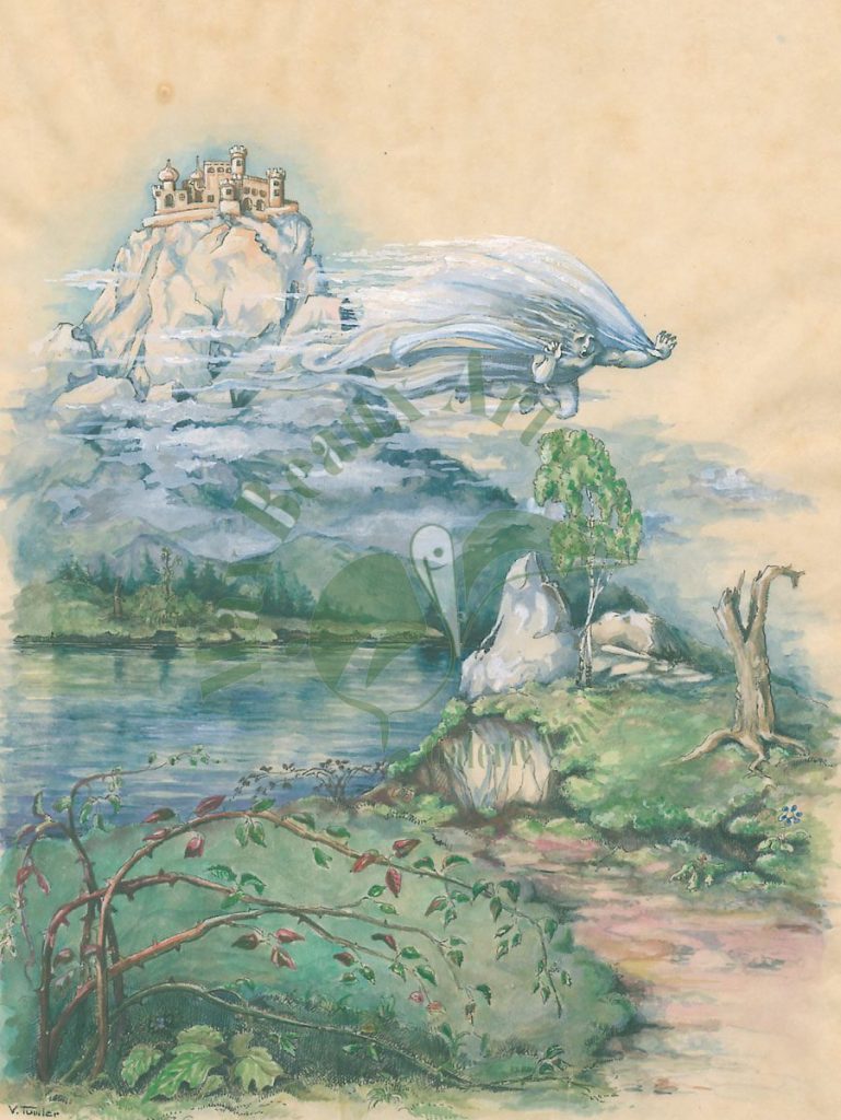 Illustrations du conte “Im verzauberten Land”