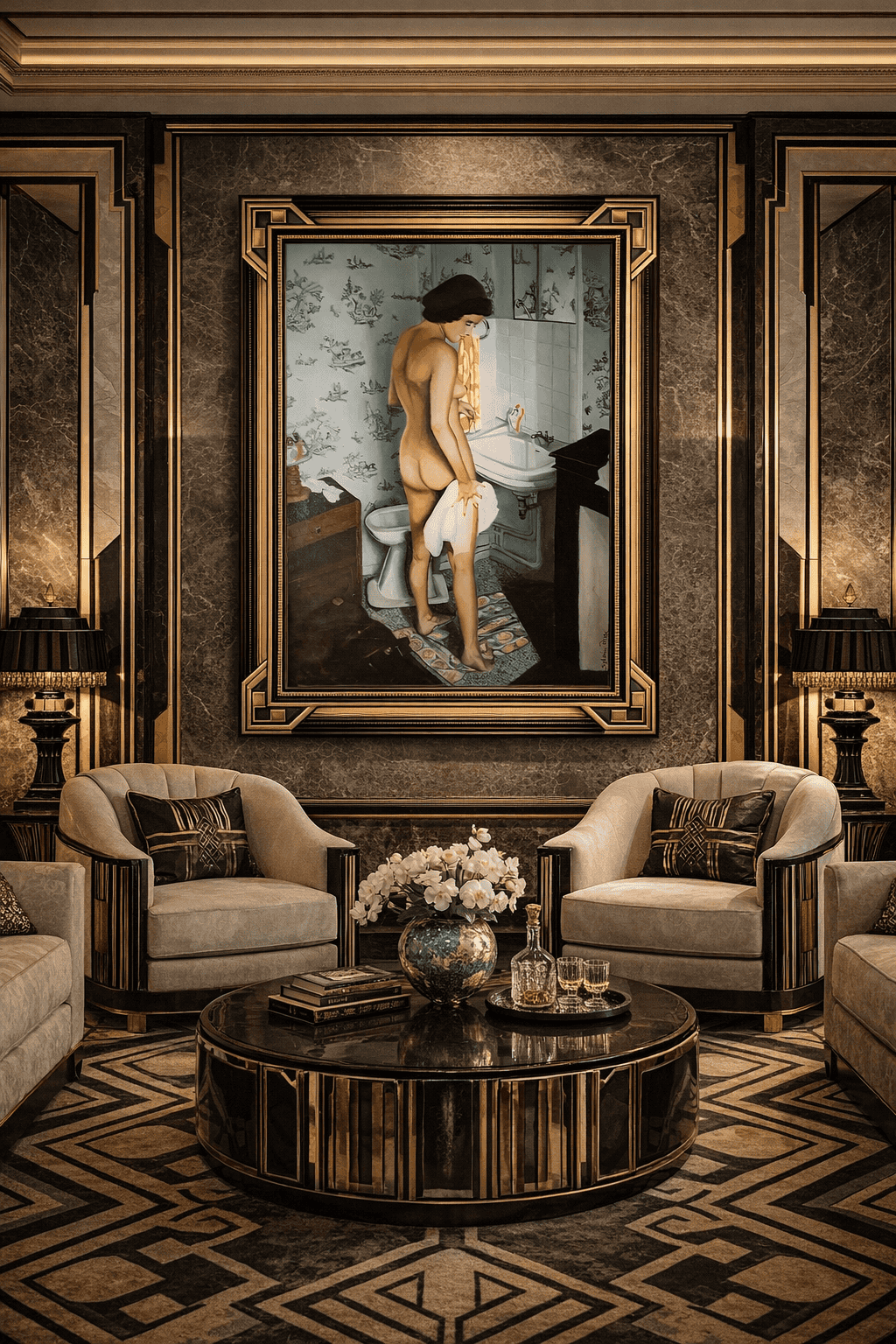 Nu artistique – Peinture à l’huile originale sur toile – Image 2
